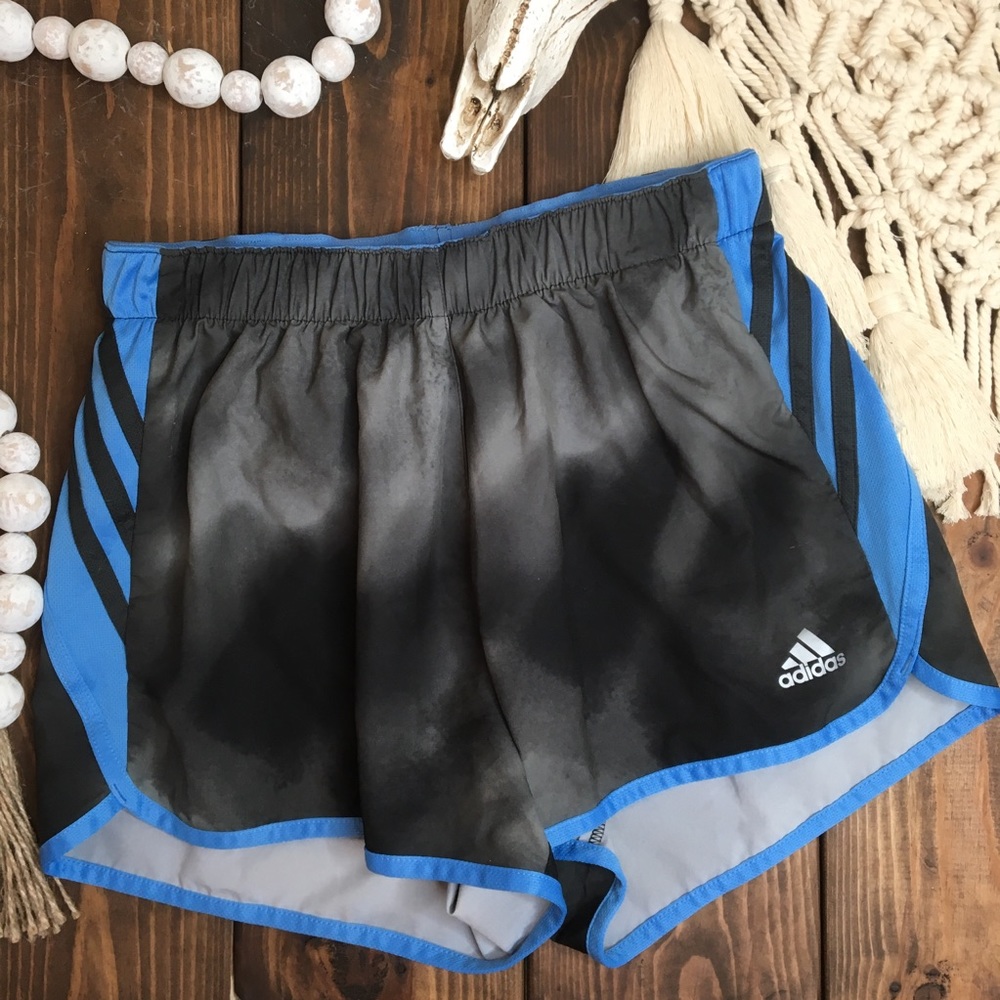 Adidas | Striped Tie Dye Workout‎ Shorts